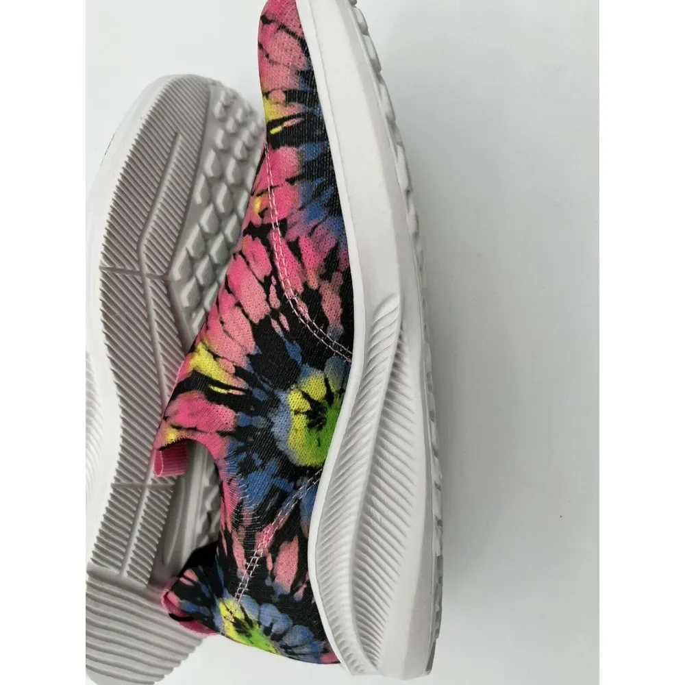 MTA sport Ortholite Multi Color Shoe Girls Size‎ 3, Slip On